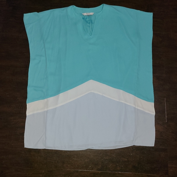 Crosby By Mollie Burch Color Block Tunic Dress Size Small - Picture 4 of 9